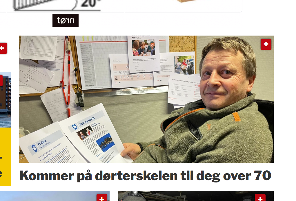 Posten og kommunen kommer på dørterskelen din om du vil KS